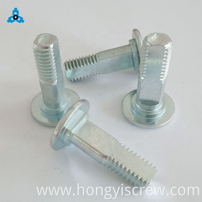 Half Thread Carriage Bolt With Shoulder Stainless Steel OEM Stock Support